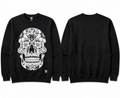 Fatal Sugar Skull Crewneck Sweatshirt - Black - Men's L