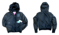 Fatal No Love Lost Hooded Bomber Jacket - Black with Faux Fur Lined Hood