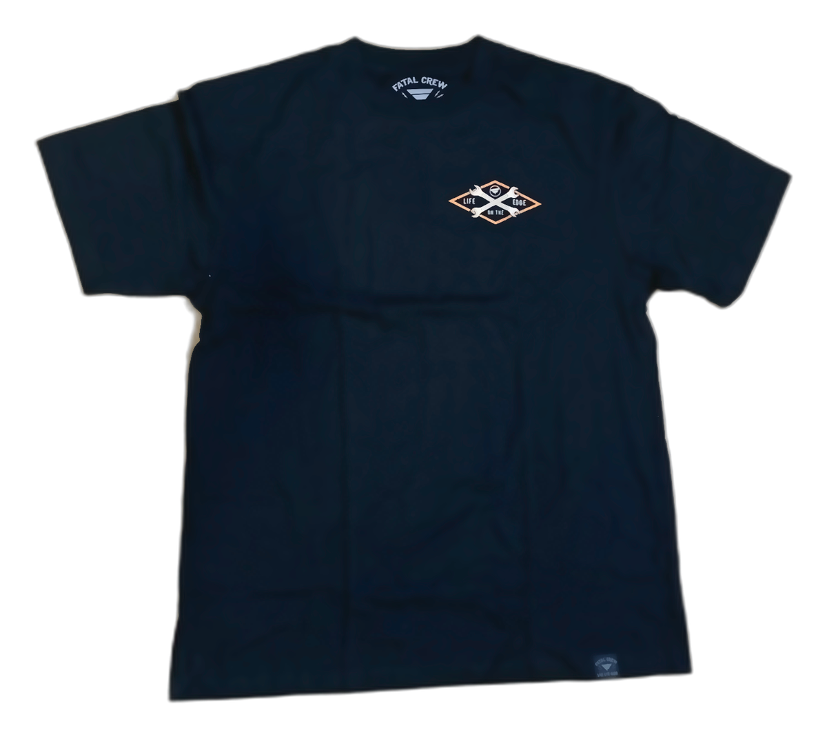 Fatal Crew Life On The Edge Crossed Wrench Diamond Tee - Black - Men's L
