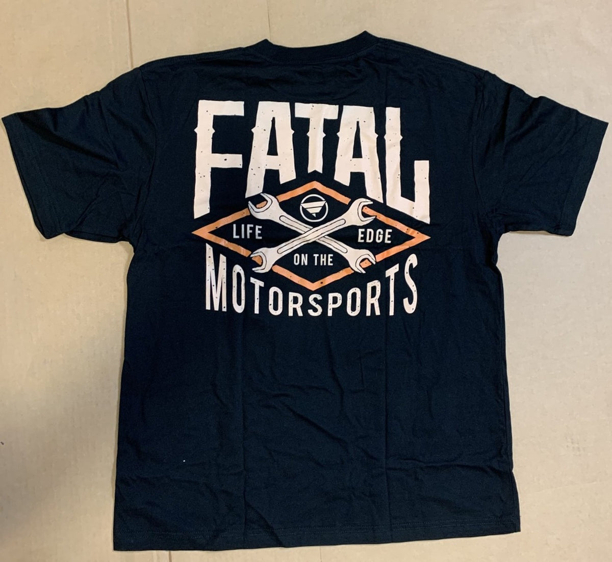 Fatal Crew Life On The Edge Crossed Wrench Diamond Tee - Black - Men's L