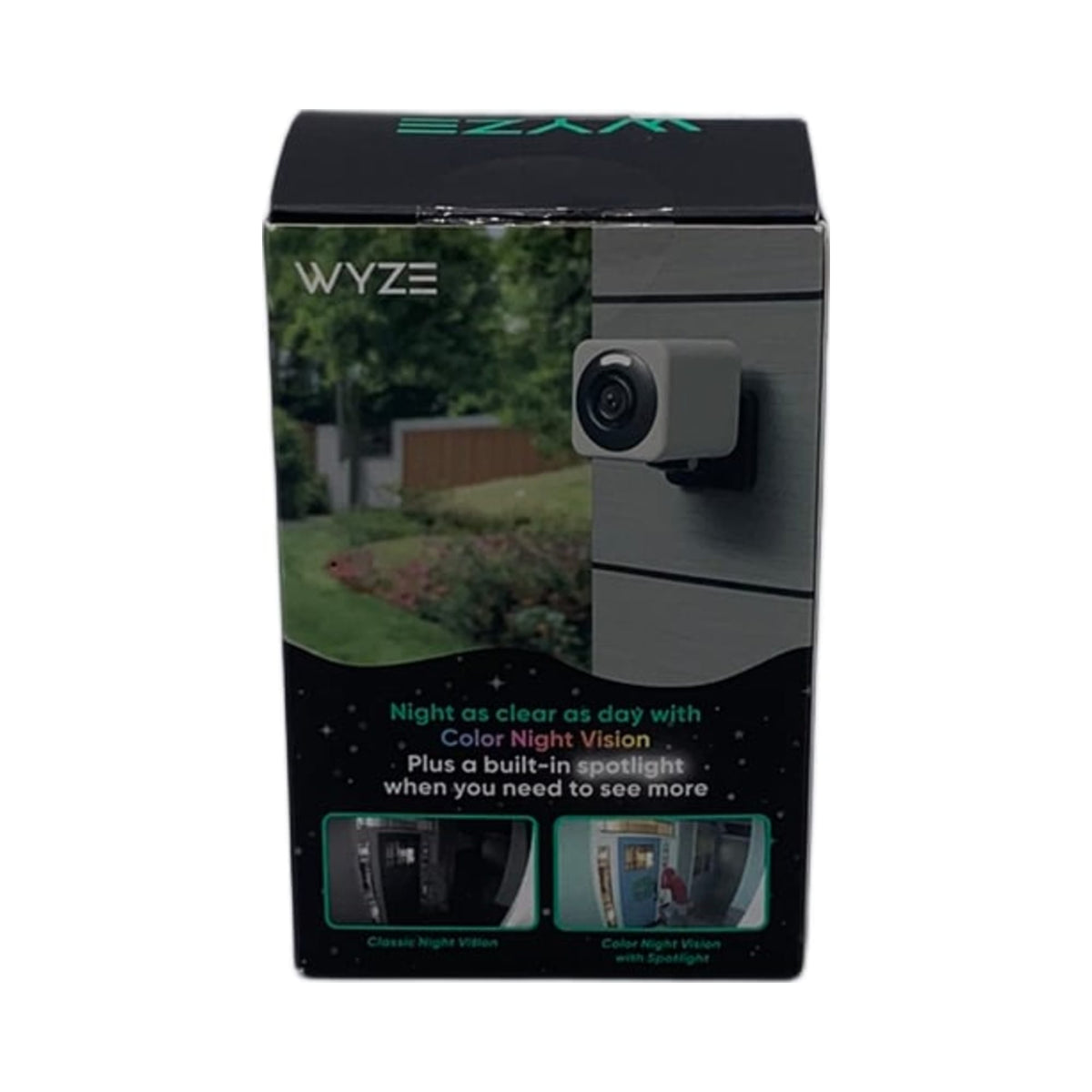 Wyze Cam v4 – 2.5K QHD Wi-Fi 6 Indoor/Outdoor Security Camera, Gray – WYZEC4 (New)