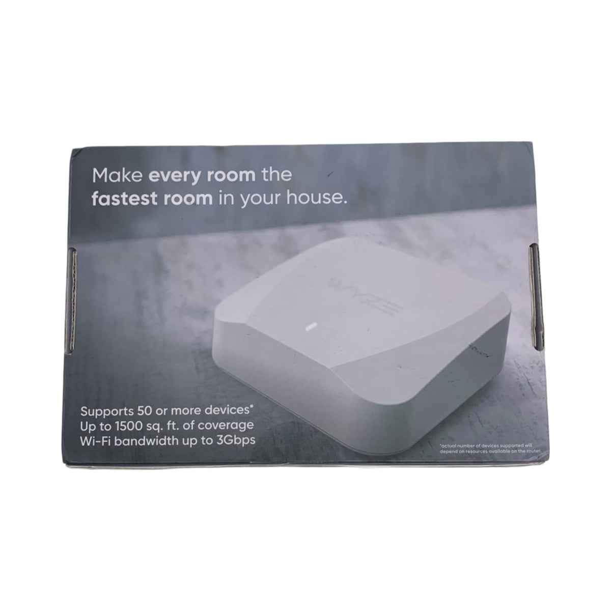 Wyze AX3000 Dual-Band Wi-Fi 6 Mesh Router, 2× Gigabit Ports, White – WF6DBMR (New)