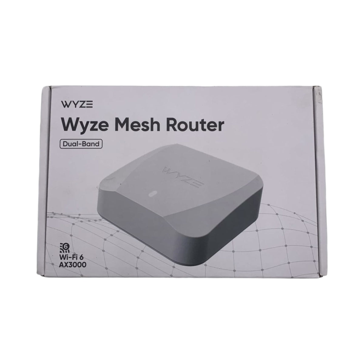 Wyze AX3000 Dual-Band Wi-Fi 6 Mesh Router, 2× Gigabit Ports, White – WF6DBMR (New)