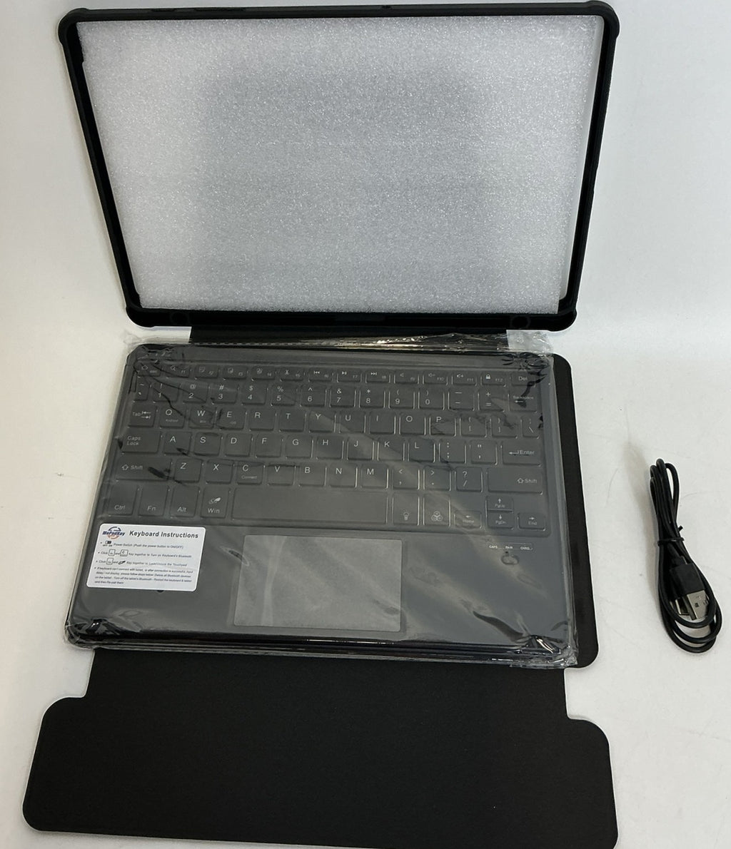 MePadKey Smart Keyboard Case for Samsung Galaxy Tab A8+ – Black