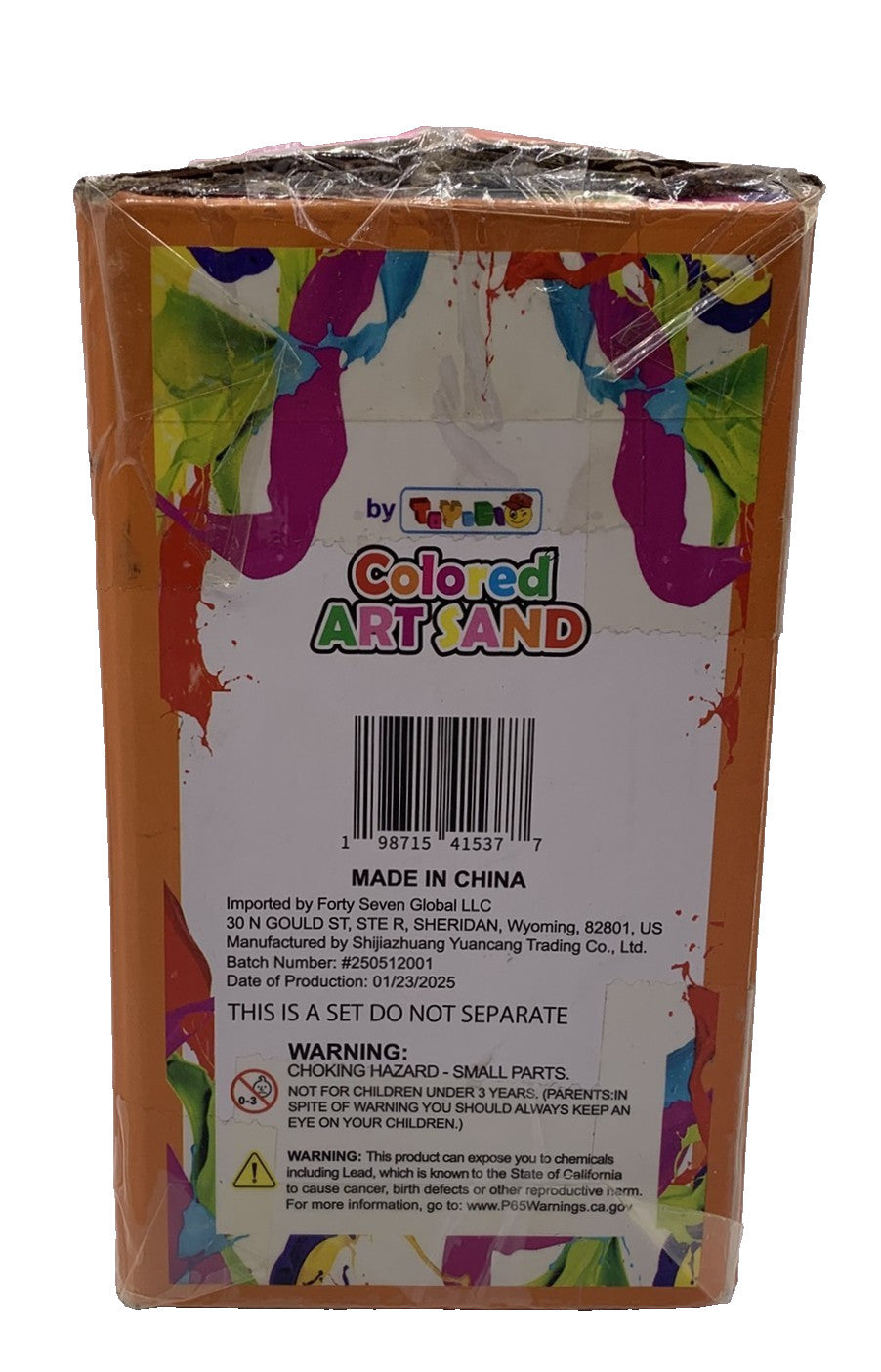 Sand Art Sand – 15 Colors, 6 lbs – Colored Craft Sand in Reusable Jars