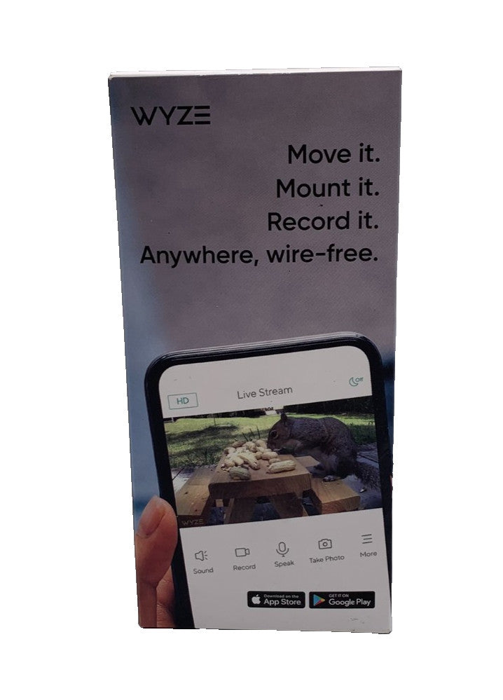 Wyze Cam Outdoor v2 Starter Bundle – Base Station + 1 Camera, 1080p (New)