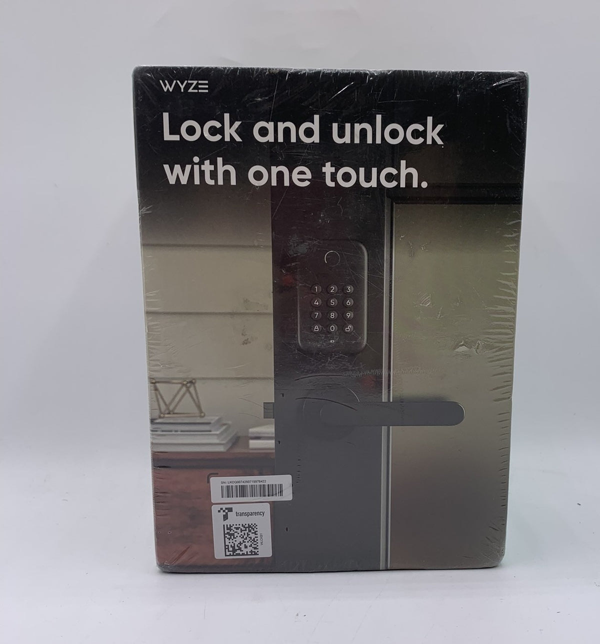 Wyze Lock Bolt WLCKB1 – Fingerprint Keypad Bluetooth Smart Deadbolt (New)