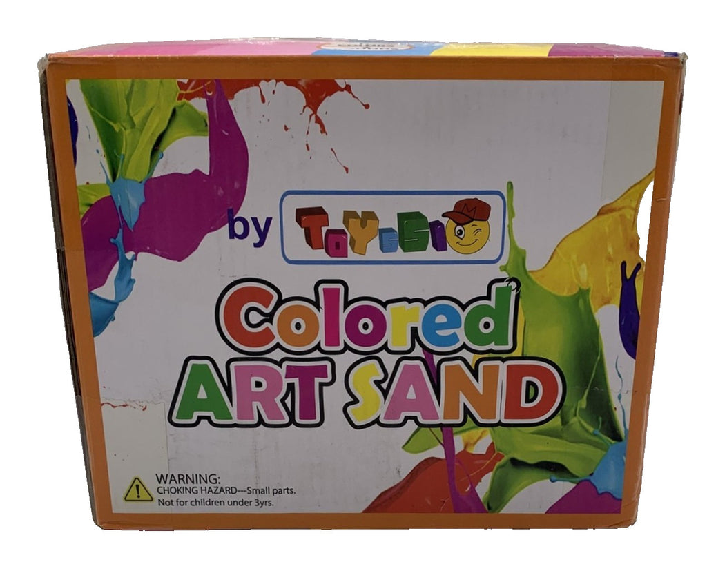 Sand Art Sand – 15 Colors, 12 lbs – Colored Craft Sand in Reusable Jars
