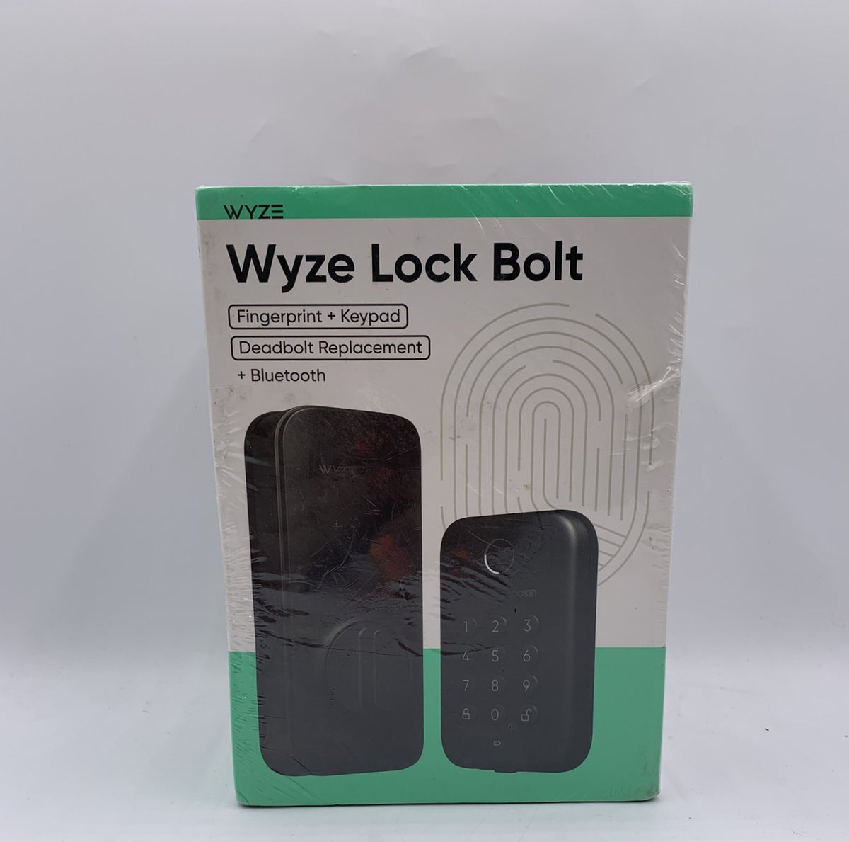 Wyze Lock Bolt WLCKB1 – Fingerprint Keypad Bluetooth Smart Deadbolt (New)