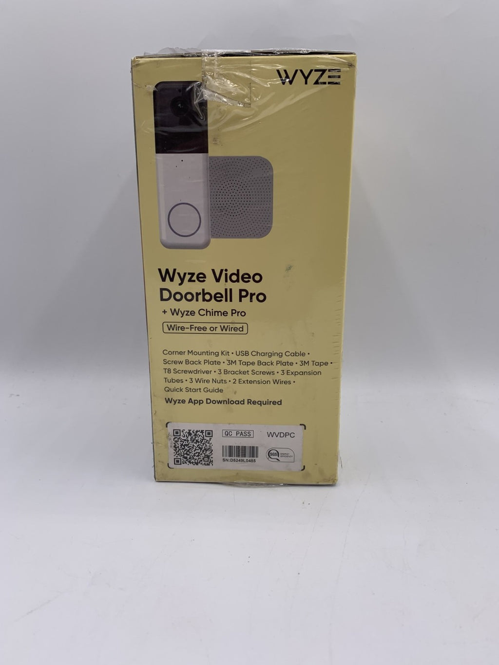 Wyze Video Doorbell Pro + Chime Pro – Wire-Free or Wired (WVDPC) – view 2