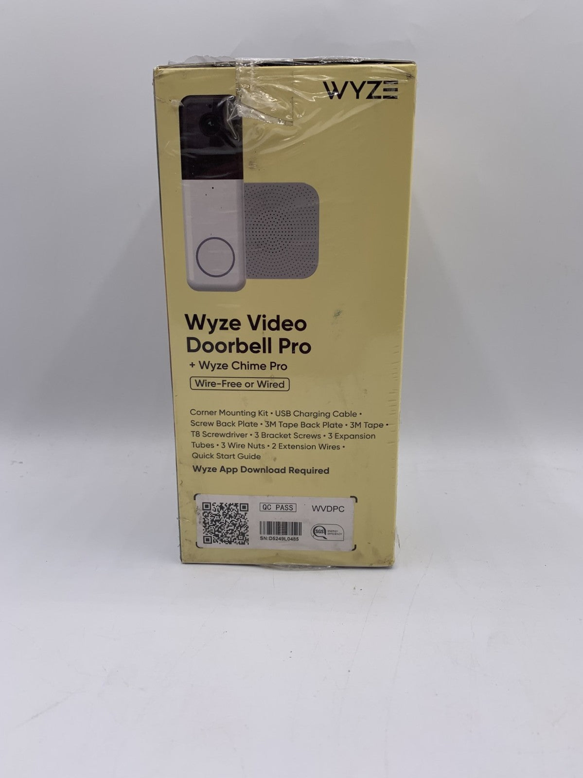 Wyze Video Doorbell Pro + Chime Pro – Wire-Free or Wired (WVDPC) – view 2
