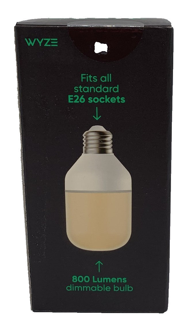 Wyze Accessory Bulb for Wyze Bulb Cam – E26, 800 Lumens (New, Sealed)