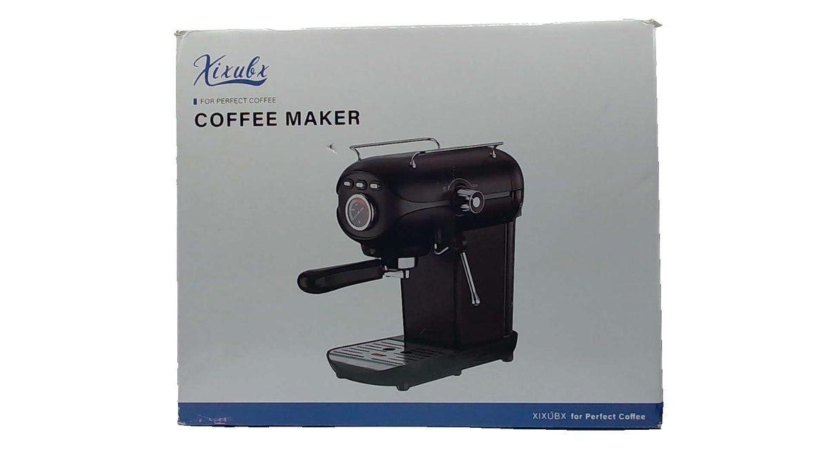 XIXUBX Model 204 Espresso Coffee Maker – 20 Bar with Milk Frother